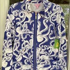 NWT Lilly Pulitzer Leona full zip jacket